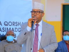 Wasiir Fiqi oo ka Jawaabay hadal kasoo yeeray Shiikh Shariif ee ahaa ” Muqdisho Amaan Mahan”