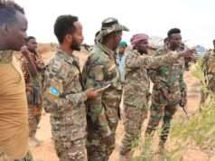 Ciidamada Galmudug iyo Kuwa Deegaanka oo Kaabiga Ku haaya Degmada Bacaadwayn(Sawiro)