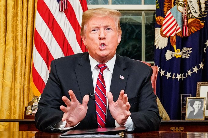 Donald Trump oo ku Celiyay Qorshaha Mareykanka ee Jasiirada Gareeland