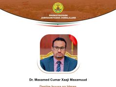 Maamulka Somaliland oo Safiir u Magacowday Israel Xili Dhawaan ay Aqoonsadeen